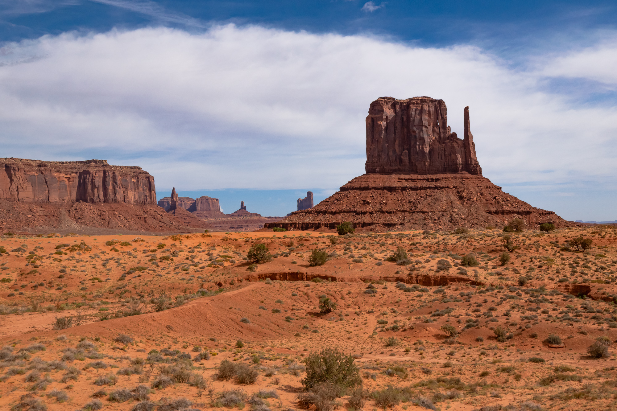 Monument Valley landscape, September 2022, digital