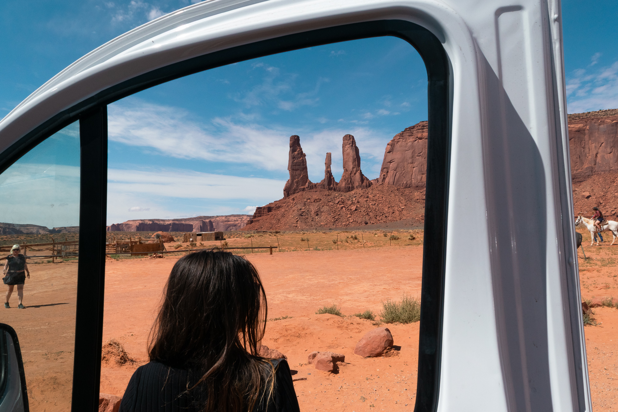 Monument Valley desert and formations, digital color