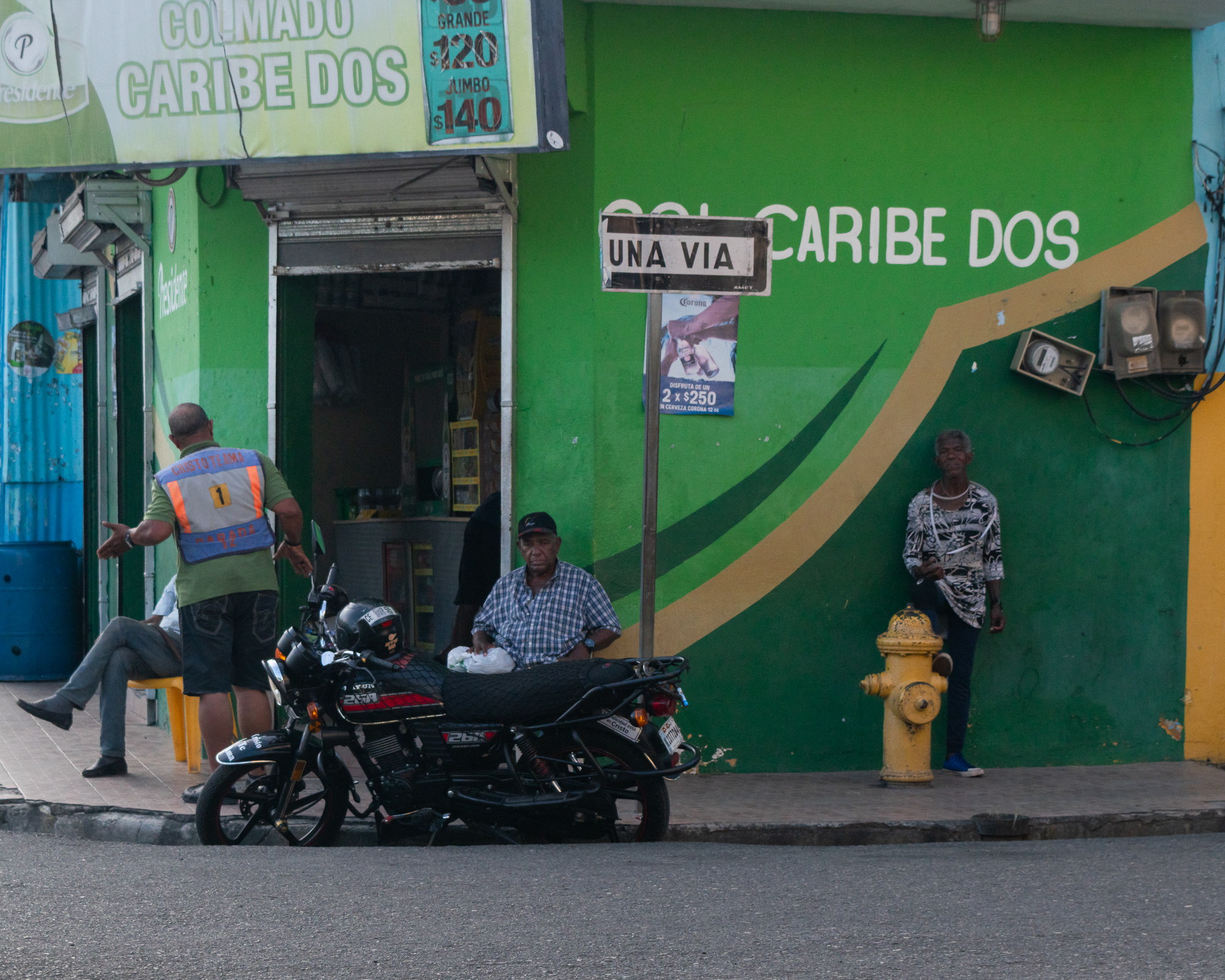 Portrait of a bus passenger in Santo Domingo — commuter culture, interior bus life