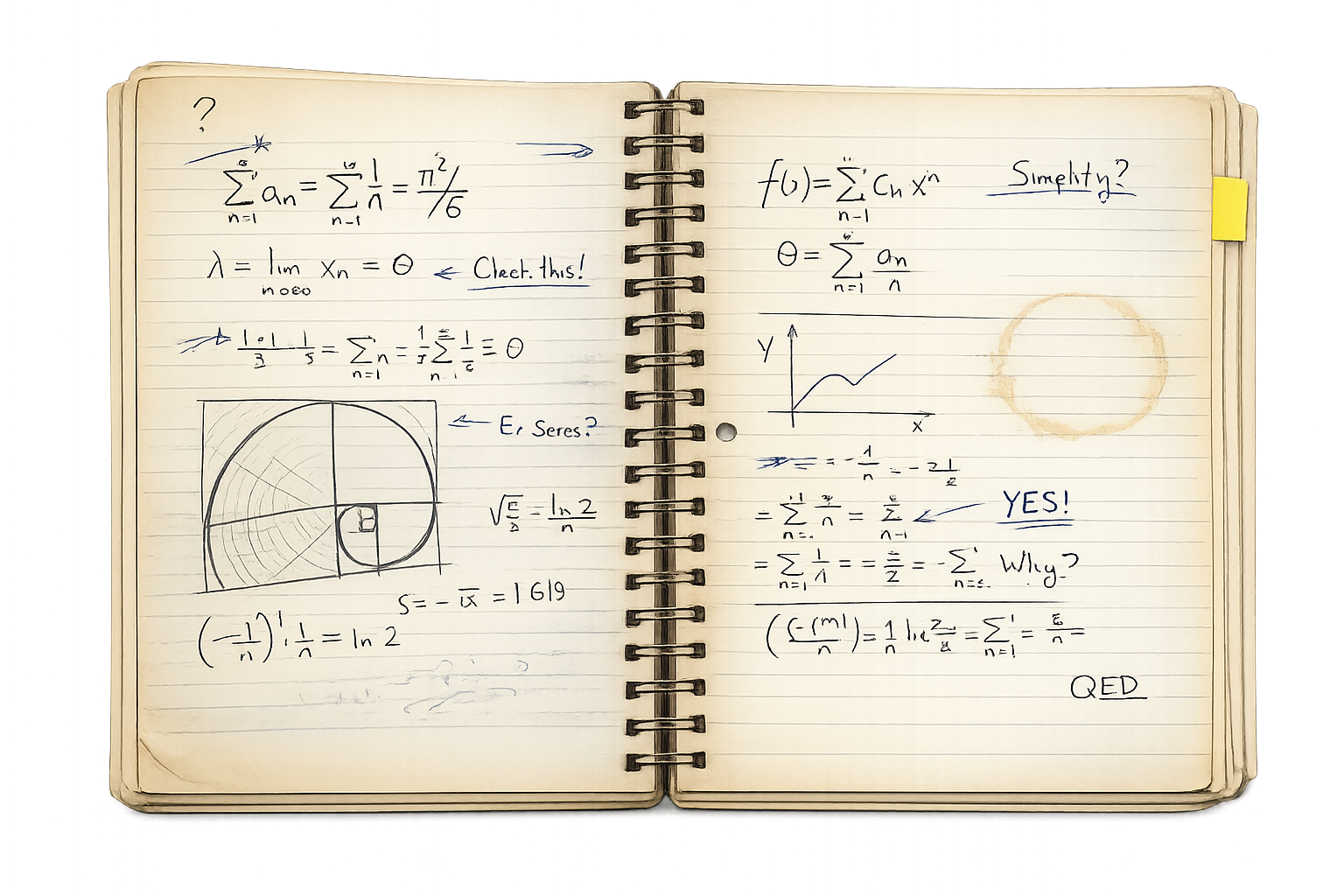 College research notebook