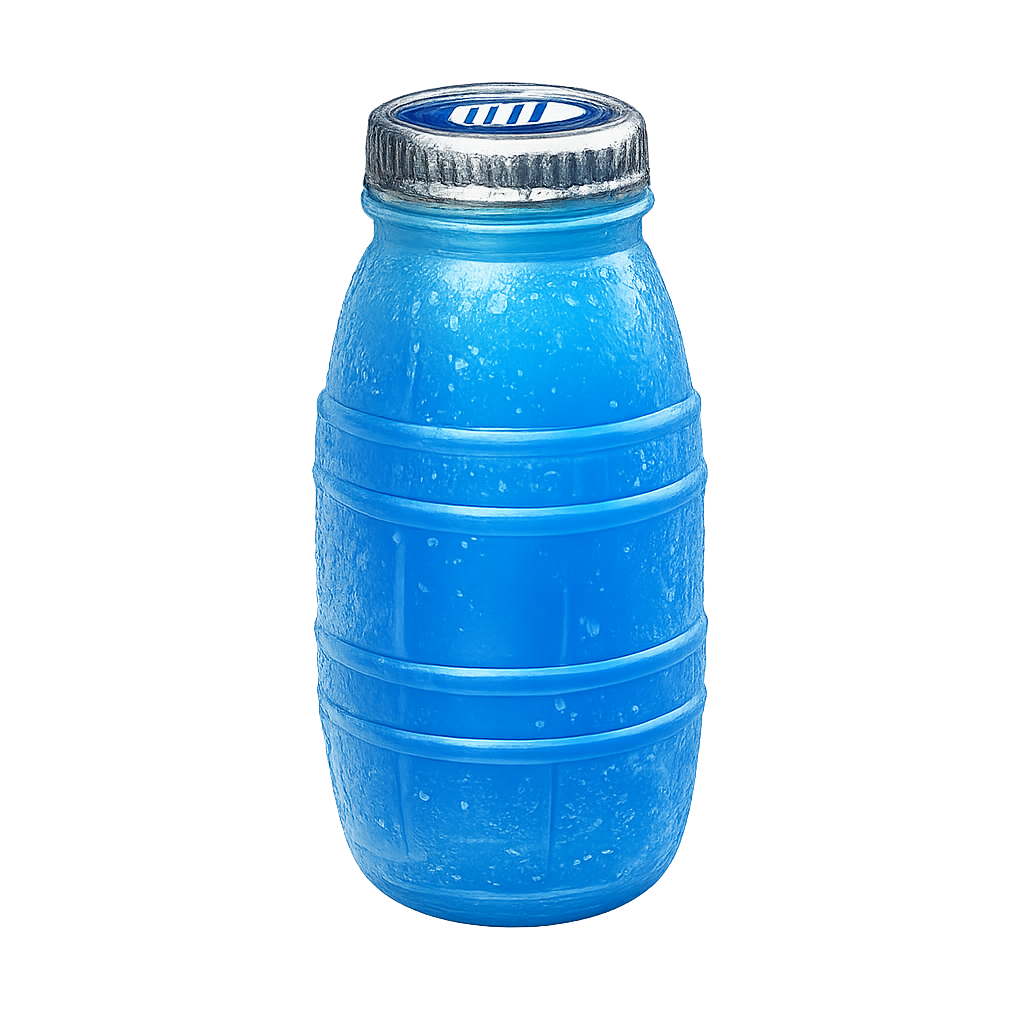 Blue quarter water