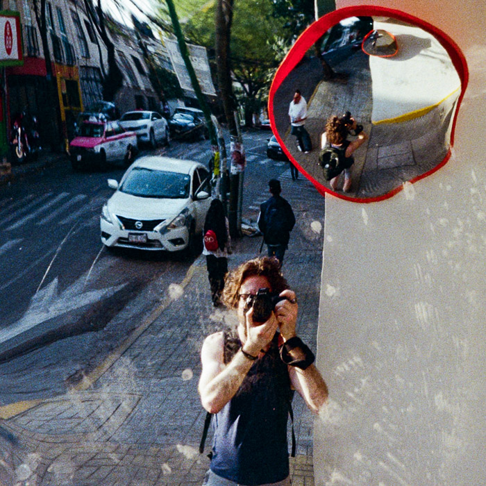 Mexico City street photograph, frame 3A